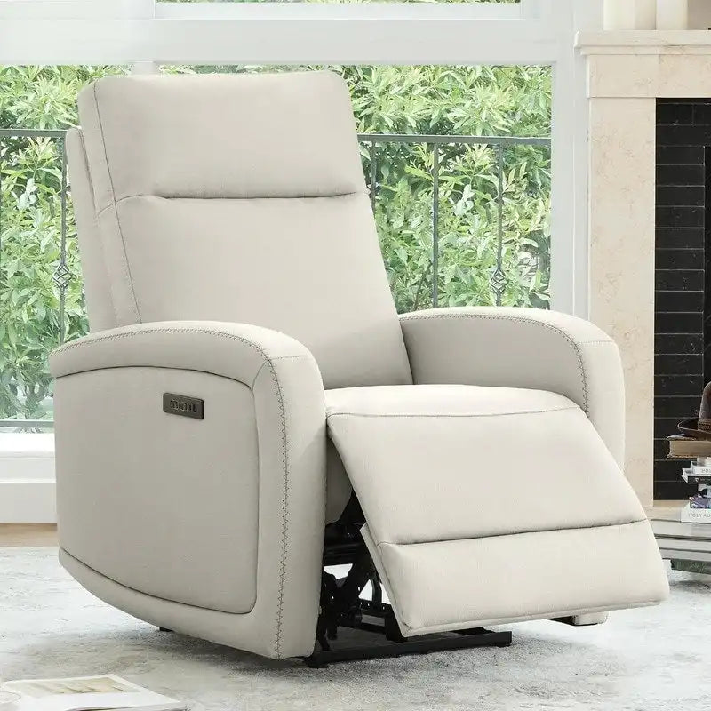 Fauteuil inclinable électrique zéro encombrement avec port USB