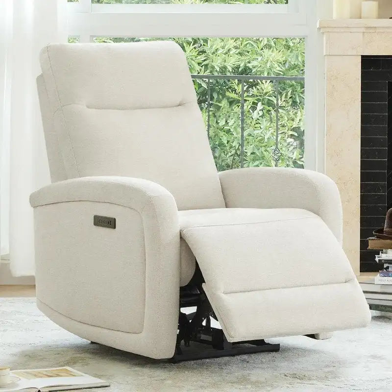 Fauteuil inclinable électrique zéro encombrement avec port USB