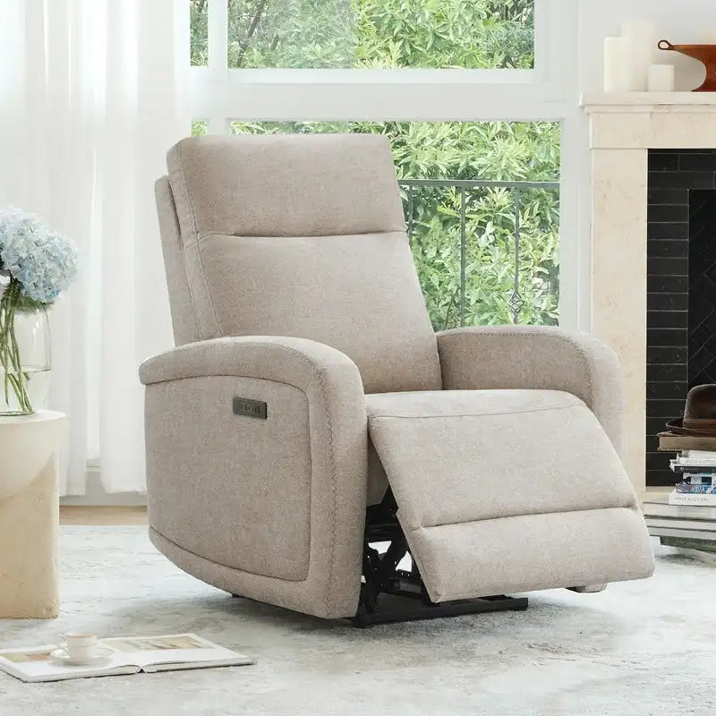 Fauteuil inclinable électrique zéro encombrement avec port USB