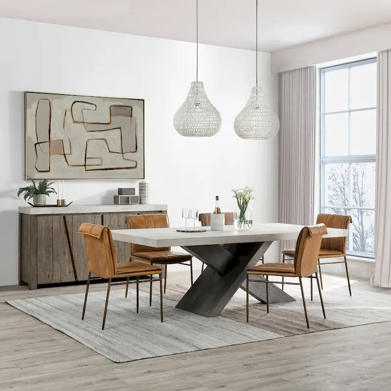Classic Home Durant 84 Dining Table - 84Wx43Dx30H