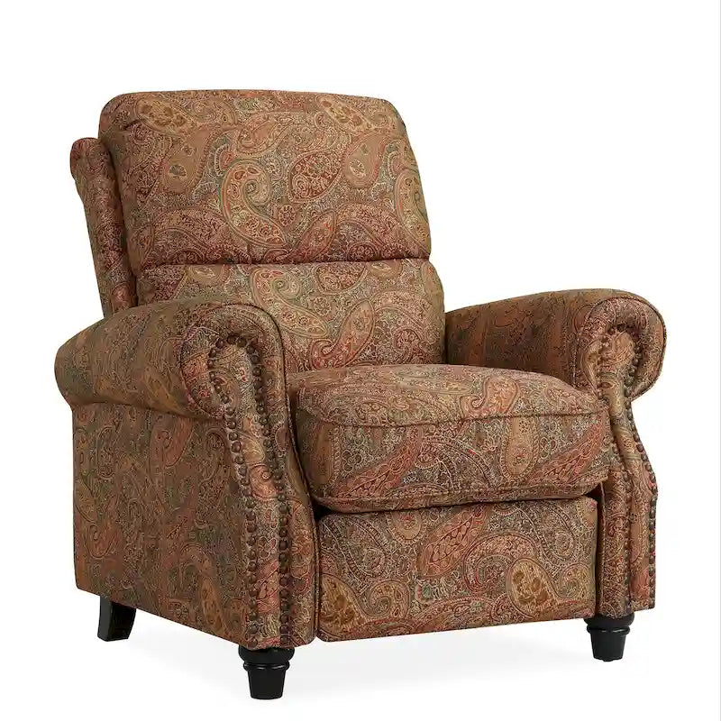 Fauteuil inclinable Paisley à dossier poussoir
