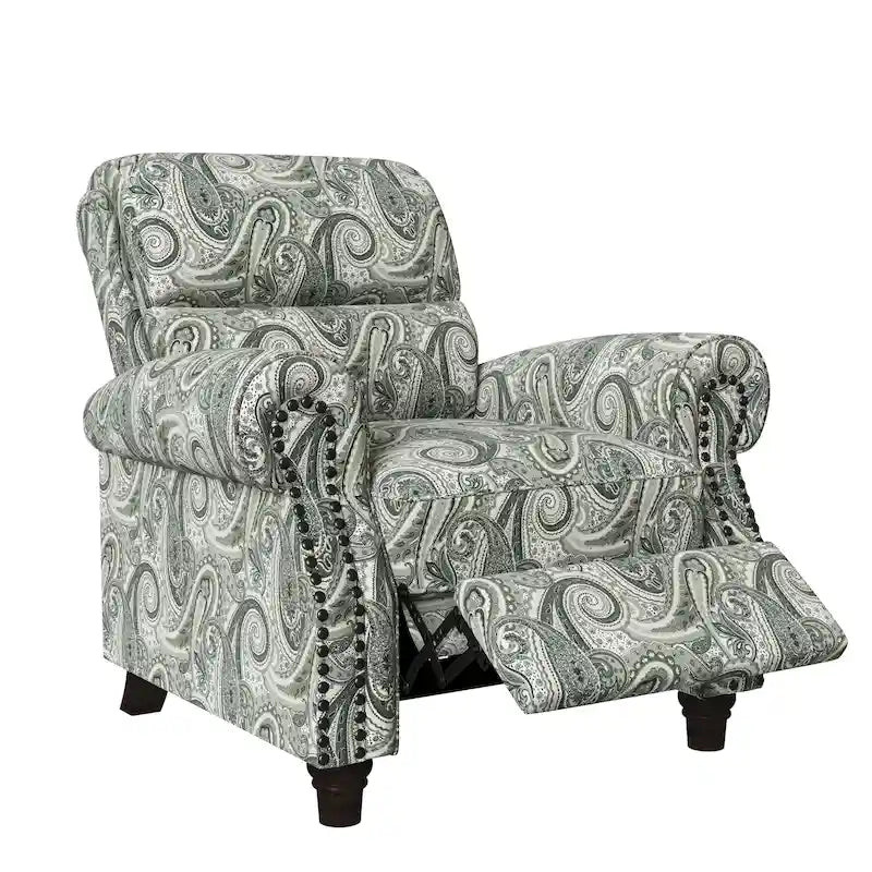 Fauteuil inclinable Paisley à dossier poussoir