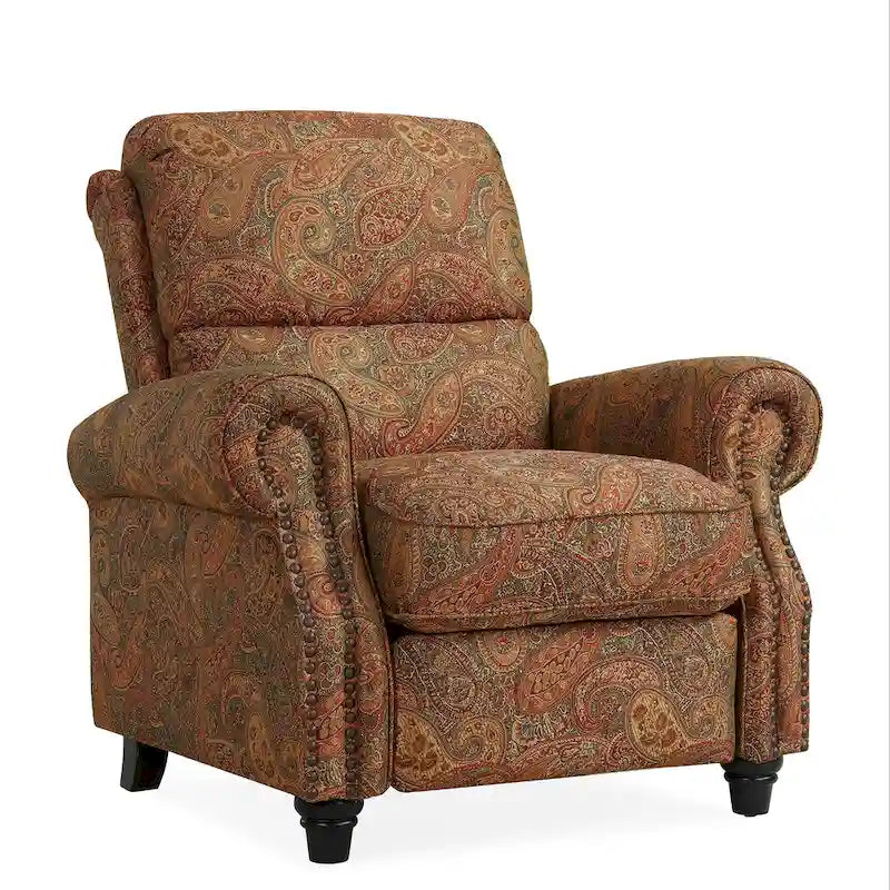 Fauteuil inclinable Paisley à dossier poussoir