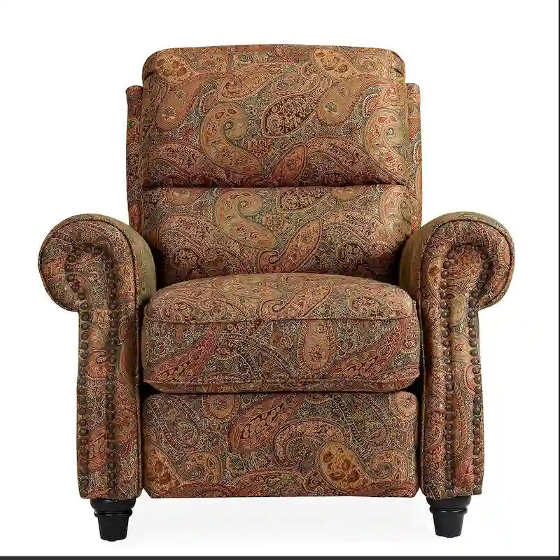 Fauteuil inclinable Paisley à dossier poussoir