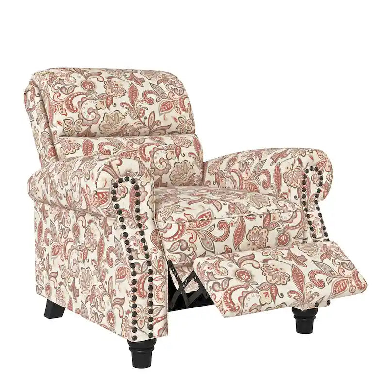 Fauteuil inclinable Paisley à dossier poussoir