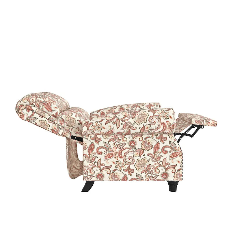Fauteuil inclinable Paisley à dossier poussoir