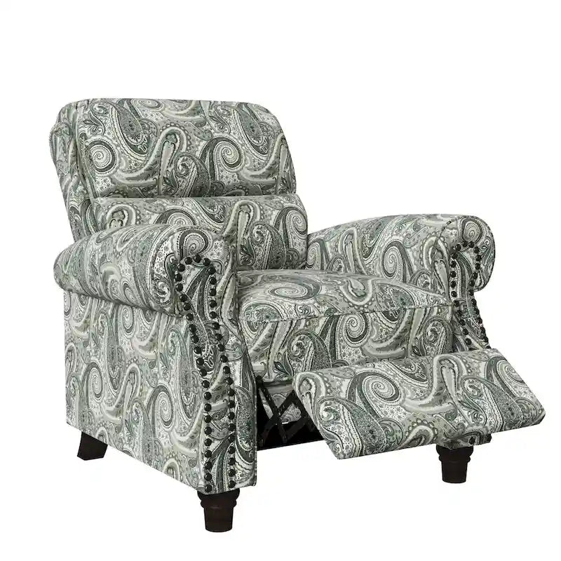Fauteuil inclinable Paisley à dossier poussoir