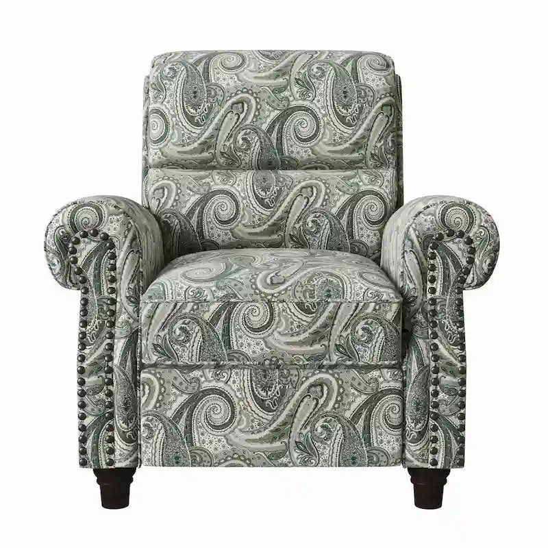 Fauteuil inclinable Paisley à dossier poussoir