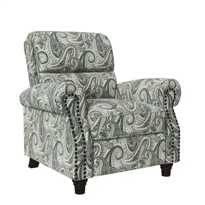 Fauteuil inclinable Paisley à dossier poussoir