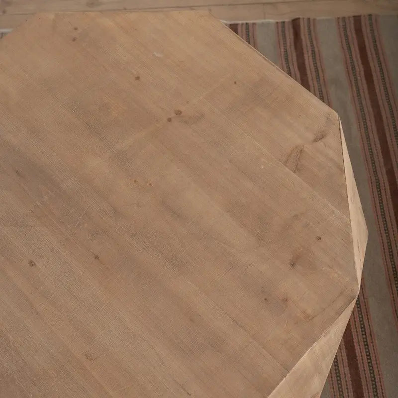 38 Table basse tridimensionnelle estampée de style rétro américain