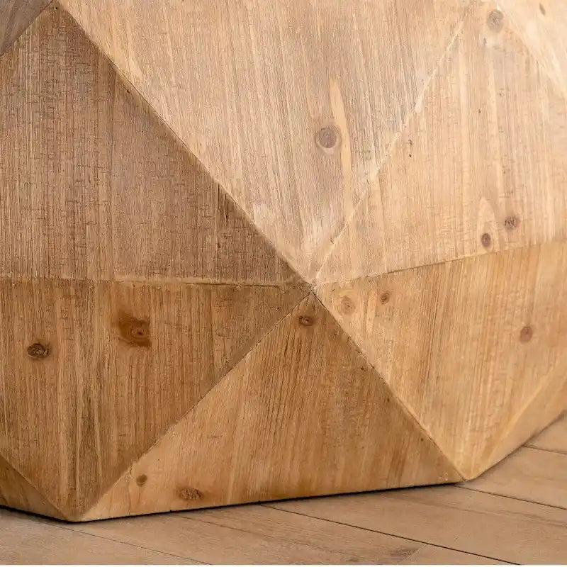 38 Table basse tridimensionnelle estampée de style rétro américain
