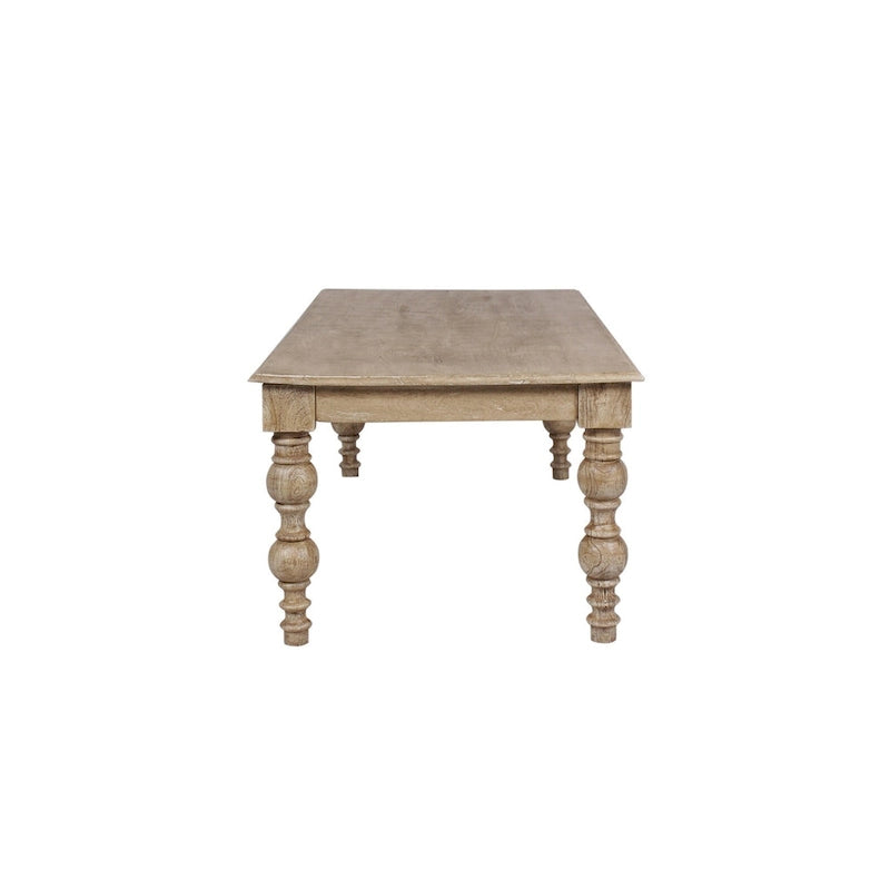 Table basse en bois massif naturel
