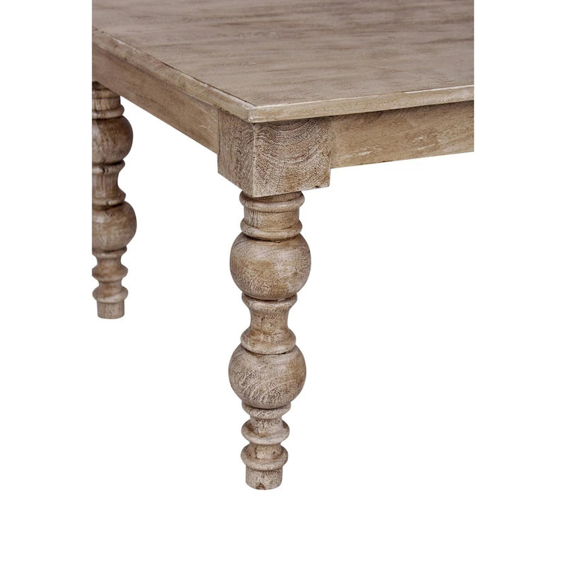 Table basse en bois massif naturel