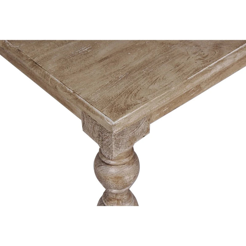 Table basse en bois massif naturel