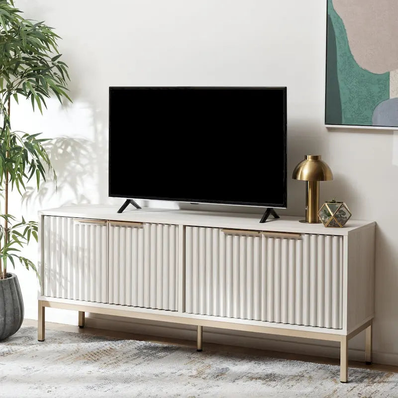 Meuble TV 4 portes pour téléviseurs jusqu'à 65 po