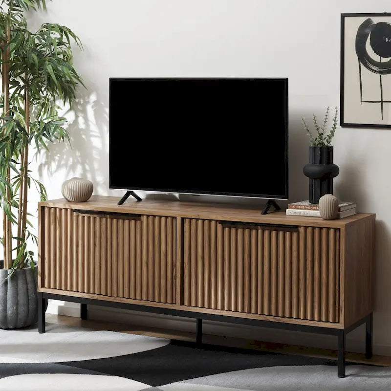 Meuble TV 4 portes pour téléviseurs jusqu'à 65 po