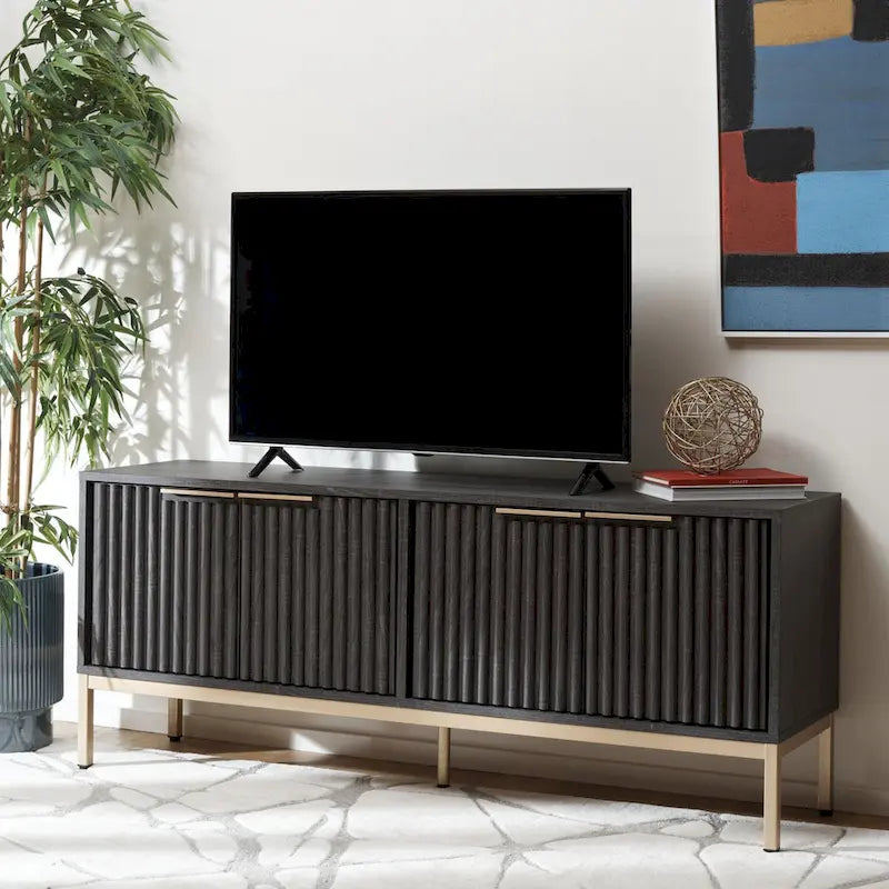 Meuble TV 4 portes pour téléviseurs jusqu'à 65 po