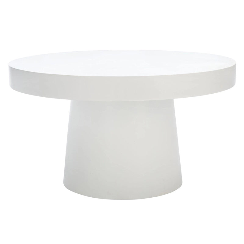 Table basse ronde en papier mâché — 32L x 32P x 18H