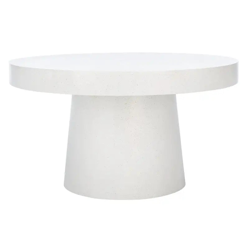 Table basse ronde en papier mâché — 32L x 32P x 18H