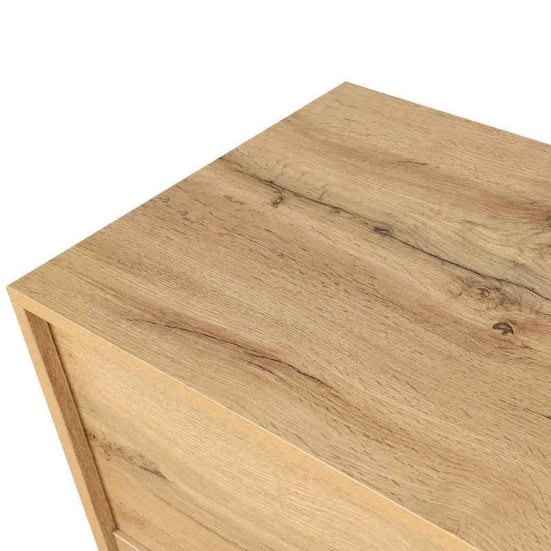 Vaisselier buffet à portes sculptées de fleurs grand meuble de rangement
